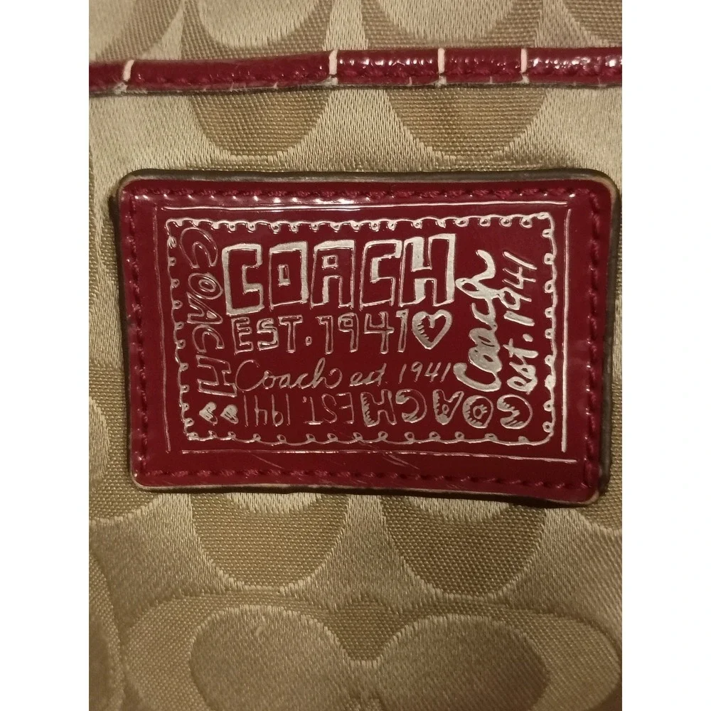 Coach signature jacquard